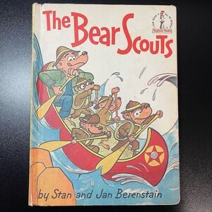 Vintage 1967 “The Bear Scouts” by Stan & Jan Berenstain (Book Club Edition)